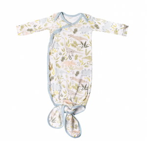 Copper Pearl Knotted Gown Newborn 0-4 Months Rex