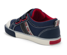 Load image into Gallery viewer, See Kai Run Russell Navy/Black Size 9 Toddler
