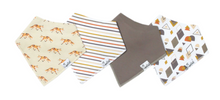 Load image into Gallery viewer, Copper Pearl Baby Bandana Bibs Swift (4 pack)
