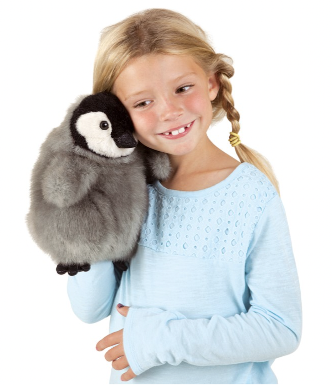 Folkmanis Puppets Baby Emperor Penguin Puppet