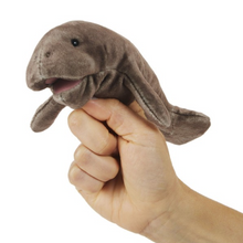 Load image into Gallery viewer, Folkmanis Mini Manatee Puppet
