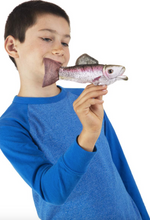 Load image into Gallery viewer, Folkmanis Mini Rainbow Trout Puppet
