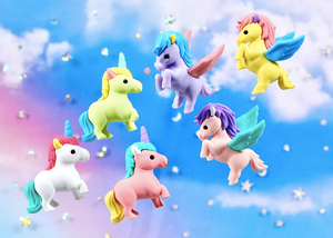 Iwako Unicorn And Pegasus Eraser