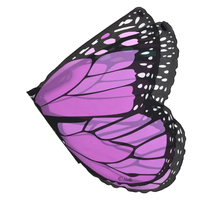 Load image into Gallery viewer, Douglas Purple Monarch Wings With Glitter
