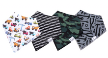Load image into Gallery viewer, Copper Pearl Bandana Bibs 4-Pack Set Diesel
