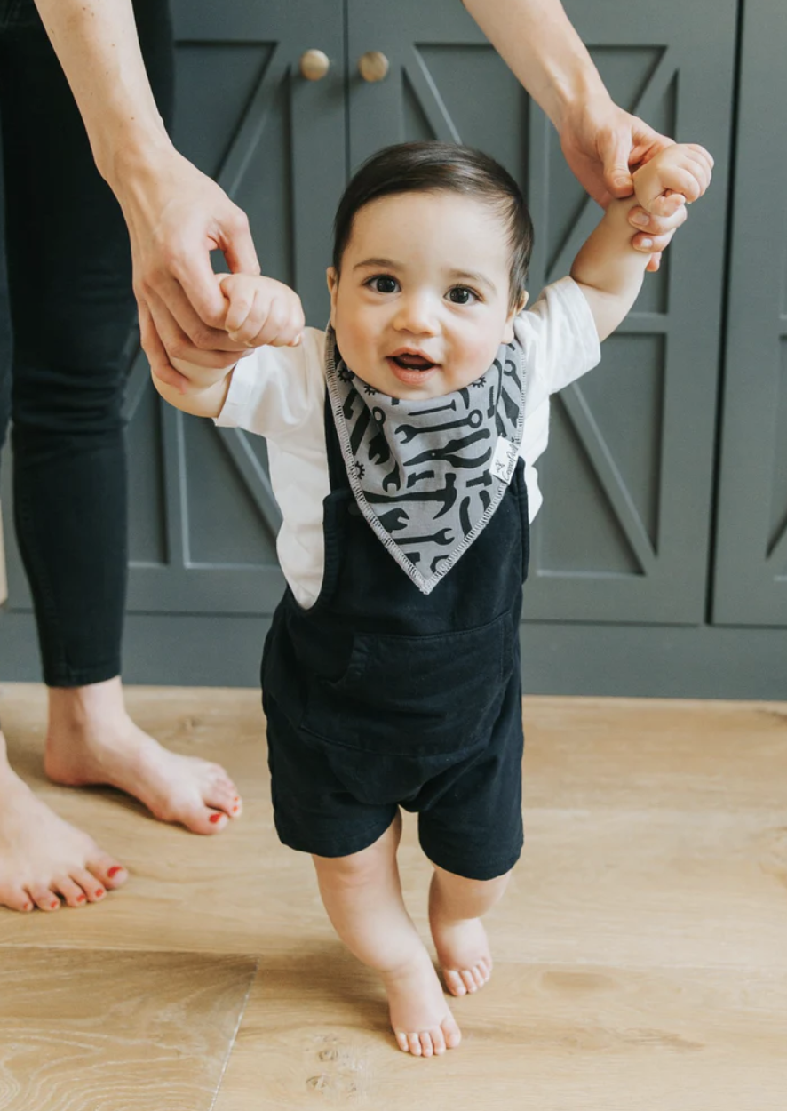 Copper Pearl Bandana Bibs 4-Pack Set Diesel