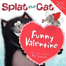 Load image into Gallery viewer, Splat The Cat Funny Valentine Lift The Flap Paper Back Book

