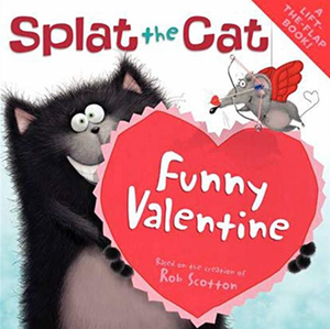 Splat The Cat Funny Valentine Lift The Flap Paper Back Book