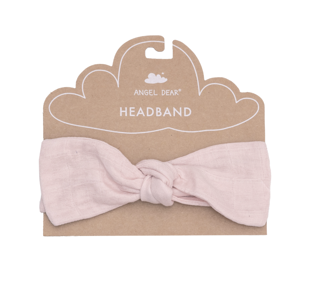 Angel Dear Headband Solid Muslin Ballet Slipper