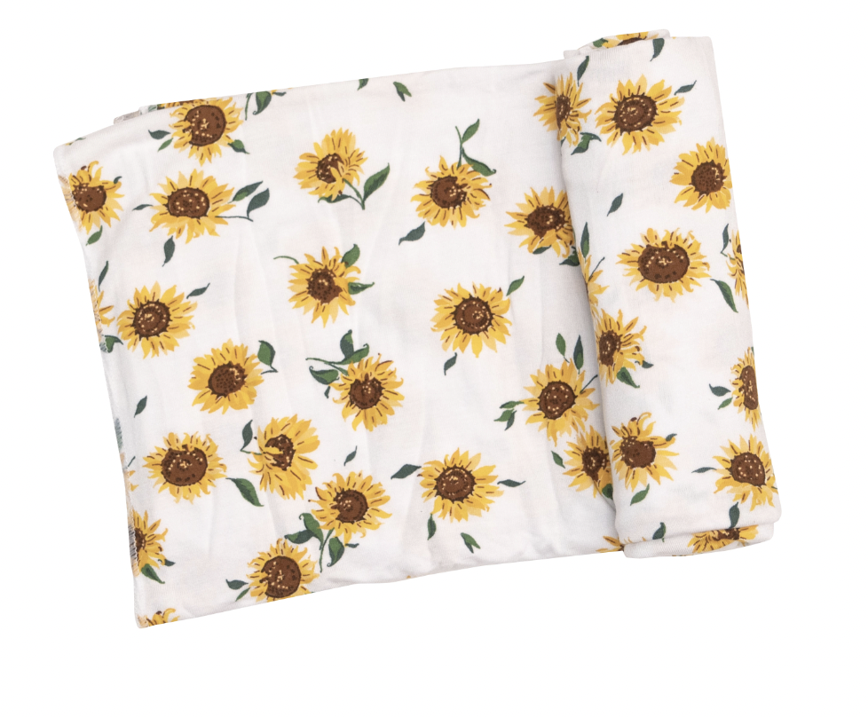 Angel Dear Swaddle Blanket Sunflower Ditsy