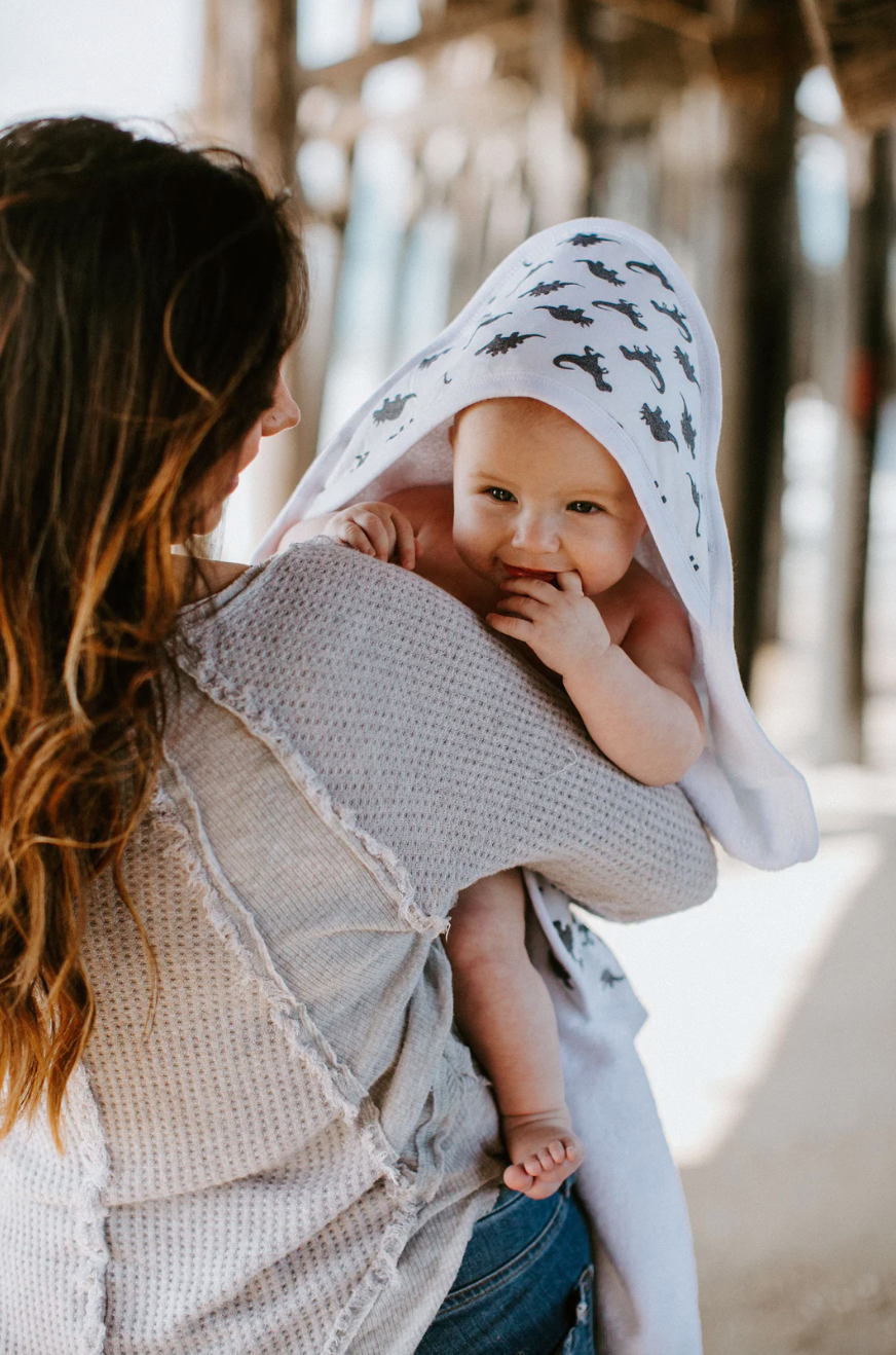 Copper Pearl Premium Knit Hooded Towel Wild