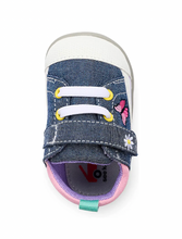 Load image into Gallery viewer, See Kai Run Stevie (First Walker) Chambray Garden Size 5 Infant/Toddler
