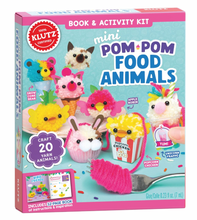 Load image into Gallery viewer, Klutz Mini Pom Pom Food Animals
