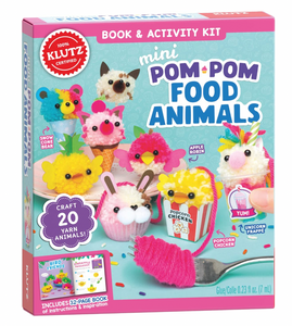 Klutz Mini Pom Pom Food Animals