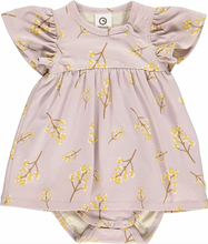 Load image into Gallery viewer, Müsli Filipendula Dress Body With Floral Print Rose Moon Size 18-24m
