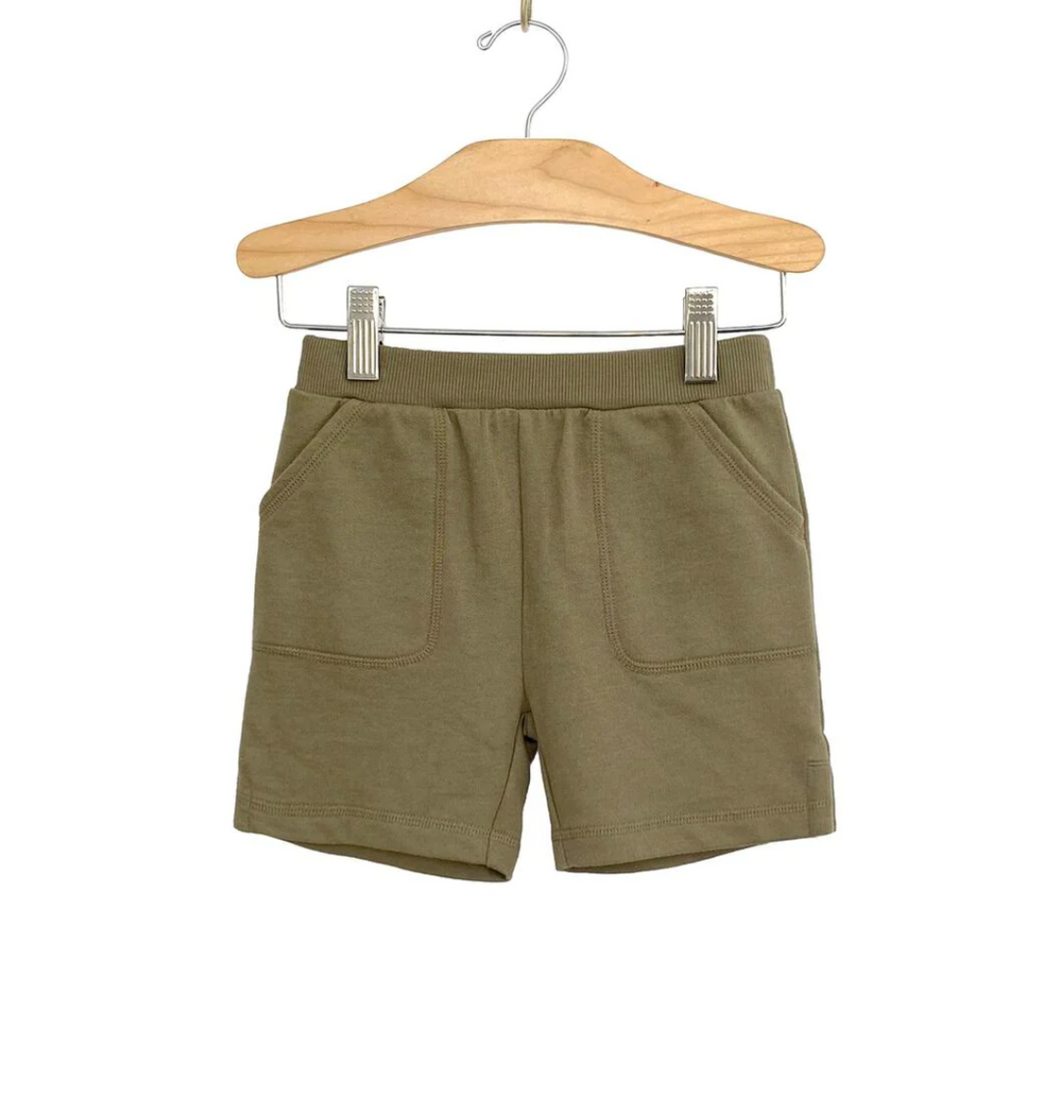 City Mouse Play Short Dusky Green Size 6 Years
