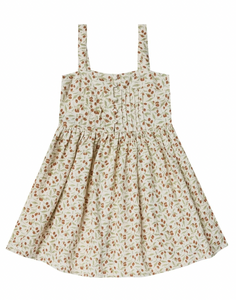 Rylee + Cru Colbie Mini Dress Kumquat Size 6-7y