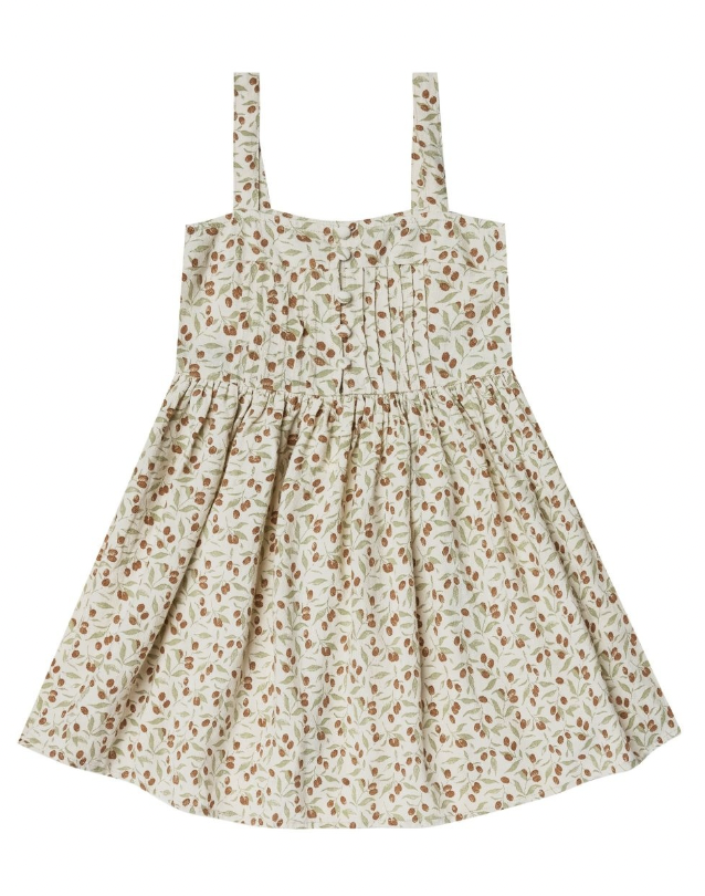 Rylee + Cru Colbie Mini Dress Kumquat Size 6-7y