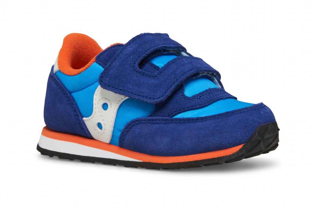 Saucony Jazz Hook & Loop Blue/Orange