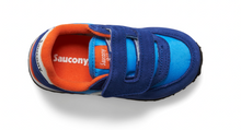 Load image into Gallery viewer, Saucony Jazz Hook &amp; Loop Blue/Orange
