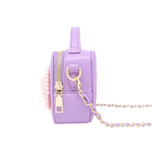 Zomi Gems Belle Bow Handbag Purple