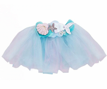 Load image into Gallery viewer, Great Pretenders Mermalicious Tutu Pastel/Aqua Size 4-6
