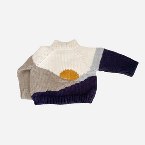 The Blueberry Hill Sunset Cardigan Navy