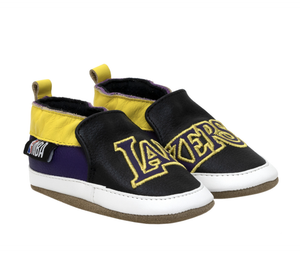 Robeez Lakers-Logo Black