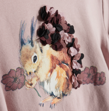 Load image into Gallery viewer, Minymo Organic Cotton Squirrel Blush Pink
