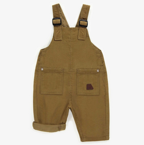 Souris Mini Loose Fit Brown Overalls in Corduroy Size 18-24m