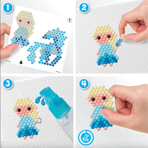 Aquabeads disney princess nail set