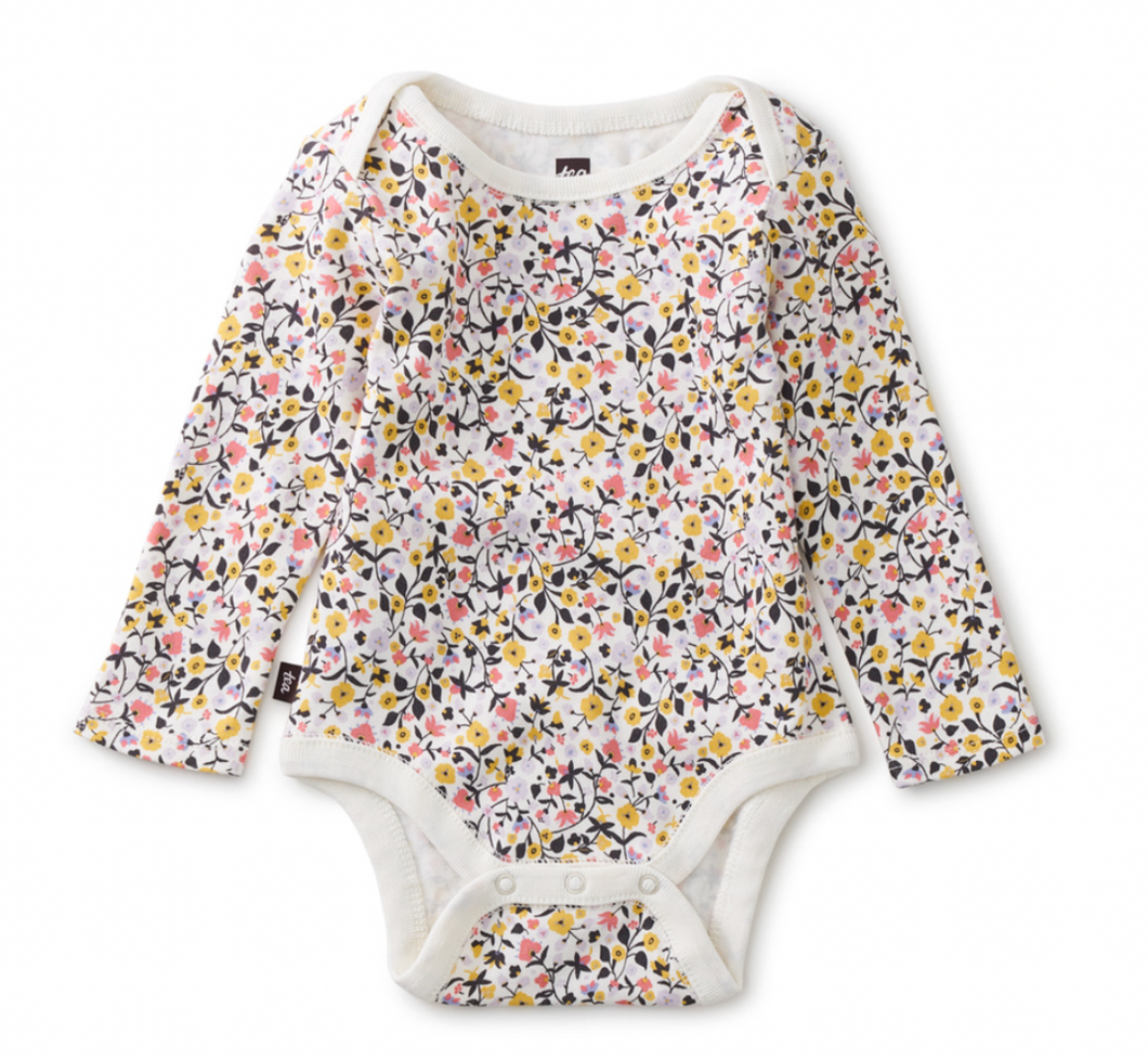 Tea Collection Baby Bodysuit Multi Mini Floral