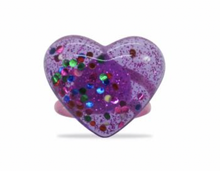Load image into Gallery viewer, Milk x Soda Twinkle Heart Ring Purple
