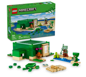 Lego Minecraft The Turtle Beach House 8+ 234 Pieces
