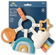 Load image into Gallery viewer, Itzy Ritzy Busy Ring Teething Activity Toy Rainbow

