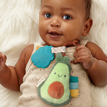 Load image into Gallery viewer, Itzy Ritzy Pal Plush + Teether Avocado
