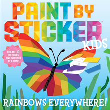 Load image into Gallery viewer, Paint By Sticker Kids Rainbows Everywhere! Book

