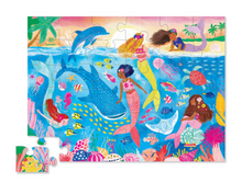 Load image into Gallery viewer, Crocodile Creek 36 Piece Puzzle Mermaid Dreams
