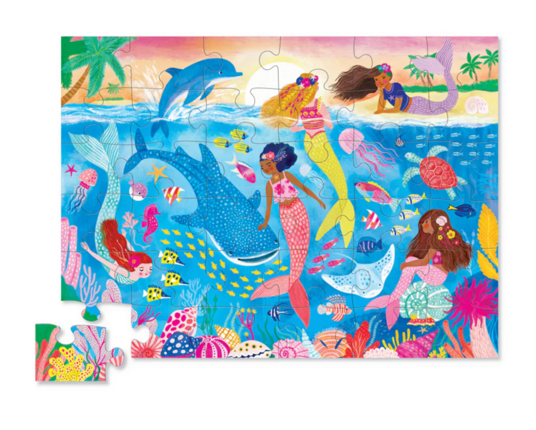 Crocodile Creek 36 Piece Puzzle Mermaid Dreams