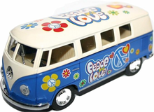 Load image into Gallery viewer, Die Cast Metal 1962 Volkswagen Classical Bus Pull Back
