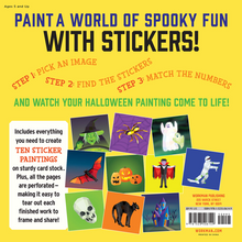 Load image into Gallery viewer, Paint By Sticker Kids Halloween Book
