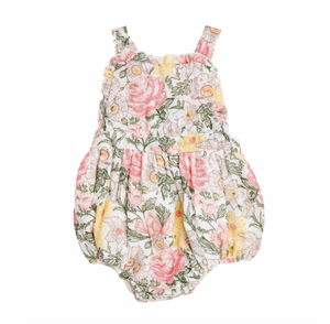 Angel Dear Traditional Floral Ruffle Bib Bubble Multi Size 18-24m