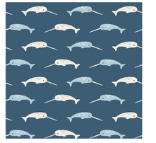 Load image into Gallery viewer, Kickee Pants Deep Sea Narwhal Boy&#39;s Boxer Brief
