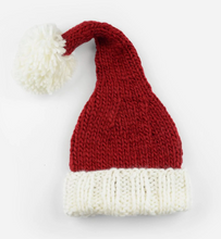 Load image into Gallery viewer, The Blueberry Hill Nicholas Santa Knit Hat Size XS 3-6m
