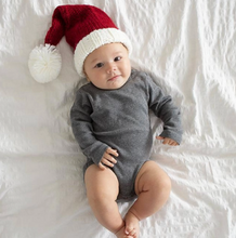 Load image into Gallery viewer, The Blueberry Hill Nicholas Santa Knit Hat Size XS 3-6m
