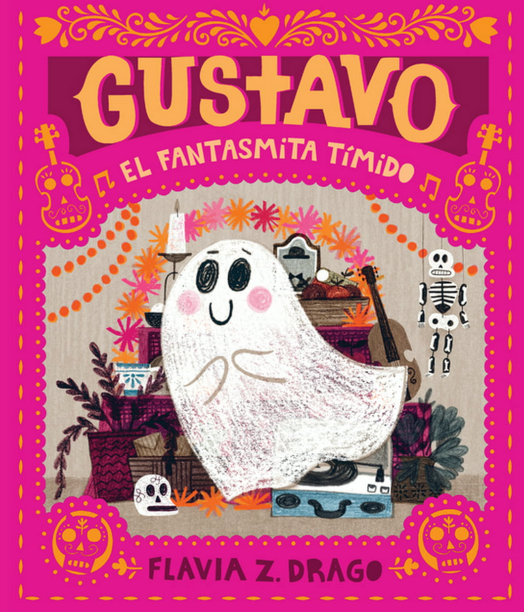 Gustavo El Fantasmita Tímido Hardcover Book