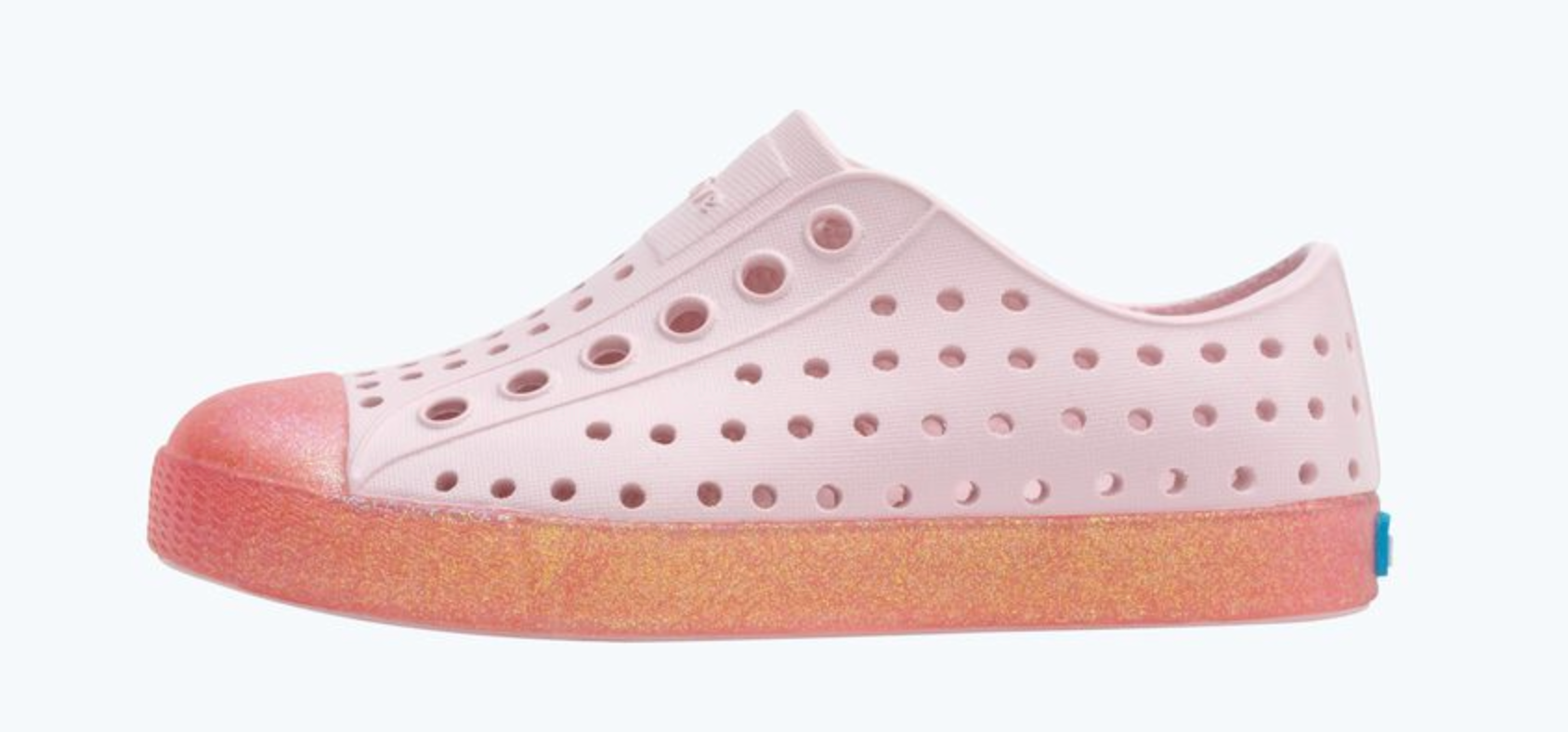 Milk pink native shoes clearance