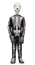 Load image into Gallery viewer, Great Pretenders GID Skeleton Shirt Pants &amp; Mask Size 5-6yrs
