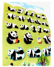 Load image into Gallery viewer, Panda Puffy Sticker
