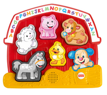 Load image into Gallery viewer, Fisher Price Laugh and Learn Farm Animal Puzzle
